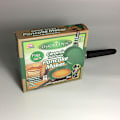 Miniatyrbillede 4 af 4: DIY Non-Stick Flip Pan, Dobbeltsidet Pandekagemaskine Omeletpande Sund Stegepande Generel Anvendelse til Gas- og Induktionskomfur (Farve: Grøn)
