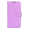 Miniatyrbillede 5 af 5: Motorola Moto G04 4G/G24 4G Etui Litchi Læder Lilla