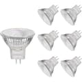 MR11 Halogenlampor, 20W 12V MR11 GU4 Halogen Spotlampor, Varmvit, 6-pack[co]