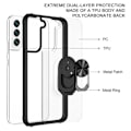 Pikkukuva 3 / 5: Samsung Galaxy S22 Plus Kuori Iskunkestävä Hybridirengas Punainen