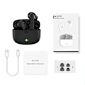 Miniatyrbilde 2 av 5: Helt trådløse Pro TWS Bluetooth Stereo In-Ear Hodetelefoner USB-C Svart