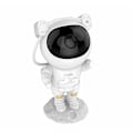 Miniatyrbillede 1 af 5: (hvid) Projektor til soveværelse, HD-billedstjerneprojektor-knap, planetariumprojektor til børn, 1/2h timer enkel
