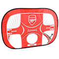 Pikkukuva 1 / 3: Arsenal FC Target Pop Up -jalkapallomaali, yksi koko, punainen