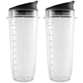Miniatyrbillede 1 af 5: 32-ounce kop med forseglet låg Ninja og tilbehør til Auto-iq 1000w og dobbelt blender