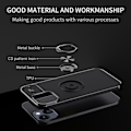 Miniatyrbillede 3 af 5: iPhone 15 Plus Cover Ring Sort/Rosaguld