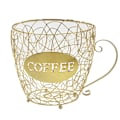 Miniatyrbilde 1 av 5: Kaffe Kapsel Universal Oppbevaringskurv Kaffe Kopp Kurv Kaffe Pod Organizer Holder Svart Cafe Ho
