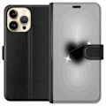Miniatyrbillede 1 af 3: Apple iPhone 15 Pro Max Pung Etui Sort Hjerte
