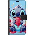 Miniatyrbillede 3 af 3: Apple iPhone 12 Pung Etui Stitch jordbær