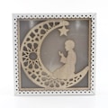 Miniatyrbilde 1 av 5: Ramadan dekorasjon mubarak kareem lykt LED-lys JM01936
