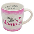 Miniatyrbillede 1 af 2: Krus VÄRLDENS BÄSTA MAMMA multifarvet Multicolor