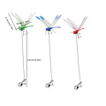 Miniatyrbillede 3 af 5: 3 stk. Kunstige Dragonfly Klips, Klips på Dragonfly til Udendørs 3D Dragonfly Have Dekoration kk
