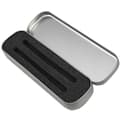 Vanntett oppbevaringsboks i metall for penner, gave til tenåringer, studenter, lærere, designere, kunstnere [YJD] Silver
