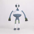 Miniatyrbillede 1 af 5: The Wild Robot Plys 11\" Roz Plushies Legetøj til Fans Gave Blød Fyldt Dyr Pude til Hjem Børneværelse Dekoration Fødselsdag Gave_v (YJD) 43cm