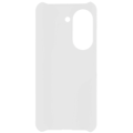 Miniatyrbilde 3 av 5: For Asus Zenfone 9 5G Glanset Gummibelagt Mobil Hverdagsdeksel Hard PC Støtsikker Beskyttelsesdeksel[HK] White