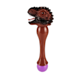 Miniatyrbillede 1 af 2: Boblemaskine Dinosaur Automatisk Boblemaskine Boblestav Legetøj Til Børn Gaver 241794[YJD] Brown