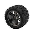 Pikkukuva 4 / 5: 4 kpl Renkaat Pyörä XINLEHONG 9125 9116 X9115 X9116 GPTOYS S911 S912 1/12 RC-auton varaosille [YJD] As shown