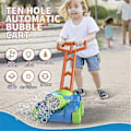 Miniatyrbild 2 av 5: Automatisk Gräsklippare Bubbelmaskin Ogräsrensare Form Fläkt Aktivitet För Utomhusleksaker För Barn Barnens Dag Pojkar[HK] Green