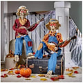 Pikkukuva 4 / 5: Halloween-luuranko koristeet, animoituja hahmoja valaistukseen ja koristeluun, 2 kpl setti Set 2