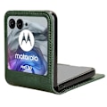 Pikkukuva 2 / 5: Motorola Razr 50 5G Lompakkokotelo Iskunkestävä Nahkainen Puhelinkuori [HK] Multicolor Style C