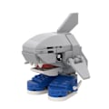 Miniatyrbillede 1 af 3: Brainrot AI Tung Tung Tung Sahur Byggeklodser Tralalero Tralala Action Legetøjsfigurer[YJD] H