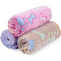 Miniatyrbilde 3 av 5: Galaxy 1 Pakk med 3 Hundefliser, Kattefliser, Myke Fluffy Søte Beinmønster, Fleece Dyrefliser 60x40cm [kk]