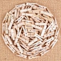 Miniatyrbillede 1 af 6: Praktisk Tøjclipspose - Rummer 100 Mellemstore Tøjclips, Holdbar Polyestermateriale, Hæk
