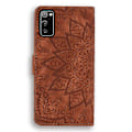 Pikkukuva 3 / 5: Lompakkokotelo Samsung Galaxy S20 FE Premium PU-nahkainen Käännettävä Mandala [HK] Brown