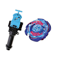 Miniatyrbilde 1 av 4: Beyblade 4D System Metal Fusion BB70 med Launcher og Launcher Grip (YJD)