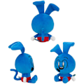 Miniatyrbild 4 av 4: Riggy The Runkey Plushie Leksak, Riggy Plysch Blå/Riggy Kanin Apa Plysch, Cartoon Monster Mjuk Fylld Dock Merch Presenter Perfekt(10.2in) [kk]
