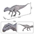 Stor Størrelse Jurassic Indominus Rex Simulerings Dinosaur Modell Leke PVC Action Figur [YJD] Gray 1pc