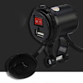 Miniatyrbilde 3 av 5: Vanntett Motorsykkel 12V USB Strømuttak Adapter Lader Motorsykkel[HK]