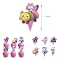 Miniatyrbillede 2 af 4: Gabby's Dollhouse Fødselsdagsfest Dekoration Banner Ballon [kk]