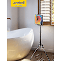Miniatyrbillede 4 af 5: iPad Tripod Stativ, Tablet Gulvstand 65\" iPad Holder Montering Med Justerbar Højde Kompatibel Live Stream/Se, Kompatibel iPad Pro 12.9/11, Air M