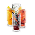 Miniatyrbillede 1 af 2: 4-pak Flutet Glas, 270 Ml Transparent