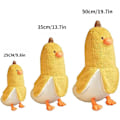 Miniatyrbillede 5 af 5: Sjov Ande Banan Ande Pude Dukke Plys Legetøj Dukke Pude Klud Dukke Gave_v (YJD) yellow