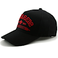 Miniatyrbillede 1 af 4: Mænds Baseball Cap Bomuldsspidset Cap Mænds Casual Sports Cap Broderi Bogstaver Dsquared2 Sort  (YJD)