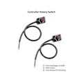 Miniatyrbild 4 av 5: DC 0/1-10V Vred LED-dimmer, lågspännings passiv dimmer PWM-dimning för 0-10V eller 1-10V dimbara Elec[YJD] Black