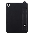 Miniatyrbillede 4 af 5: Til Samsung Galaxy Tab A9 X110 X115 Etui Håndrem Støtteben Læder Tablet Cover - Grå[HK] Multicolor Black