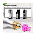 Miniatyrbilde 2 av 4: CO2 Hurtigadapter for Duo-Quick Connect QC, Art og Terra, erstatning for CO2-flaske TR21-4 hann