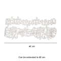 Miniatyrbillede 5 af 5: Fuldend Dit Brudelook med 2 stk. Brude Blondekant Bryllup Brudestrømpebånd - Elegant Satin Sløjfe til Brude[HK] White