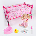 Miniatyrbillede 3 af 5: Dukkevogn Legetøj, Baby Dukke Tilbehør, Foldbar & Letvægts Børne Dukkevogn Legetøj