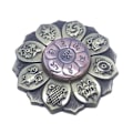 Miniatyrbillede 2 af 5: Populær Mini Metal Titanium Legering Fingerspids Buddhisme Modellering Tofarvet Dekompression Legetøj Trendy Artefakt[YJD] C