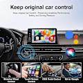 Miniatyrbillede 5 af 5: Ny trådløs CarPlay/Android Auto-adapter til Android iPhone bilforbindelsesboks kablet til trådløs Smart AI-boks USB-dongle Plug And Play Un[YJD]