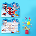 Miniatyrbilde 4 av 5: 50 stk Spidey And His Amazing Friends Bursdagsinvitasjonskort, Spidey And His Amazing Friends Festutstyr For Barn (YJD)