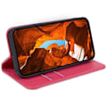 Pikkukuva 3 / 5: Honor Magic7 Lite 5G/ X9c 5G Kotelo Ristikkäinen Nahkainen Puhelinkuori Piilotettu Magneettikiinnitys[HK] Pink