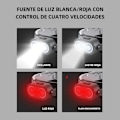 Miniatyrbilde 4 av 7: Mini Ladeskallhodelys med Kraftig Sensor, USB Hodelykt, LED Hodelykter, Camping Søkelys black WHITE