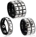 Goth Rock Punk Armbånd Læder Choker til Mænd Kvinder Unisex Spikes[YJD]