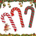 3 st julgodisrepkäpp, tuggleksaker, hundleksak, tuggleksaker för husdjur, julkäpp. (YJD)