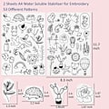 Miniatyrbild 2 av 5: 2 stygn Broderi papper Handsy Stabilizer CC [kk] C C