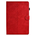 Miniatyrbillede 1 af 5: iPad 9.7 tommer (iPad 6./5. generation) PU læder etui kube med pen holder kort slot, også til iPad[HK] Red